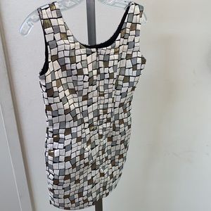 EUC 213 by Michelle Kim sheath dress small